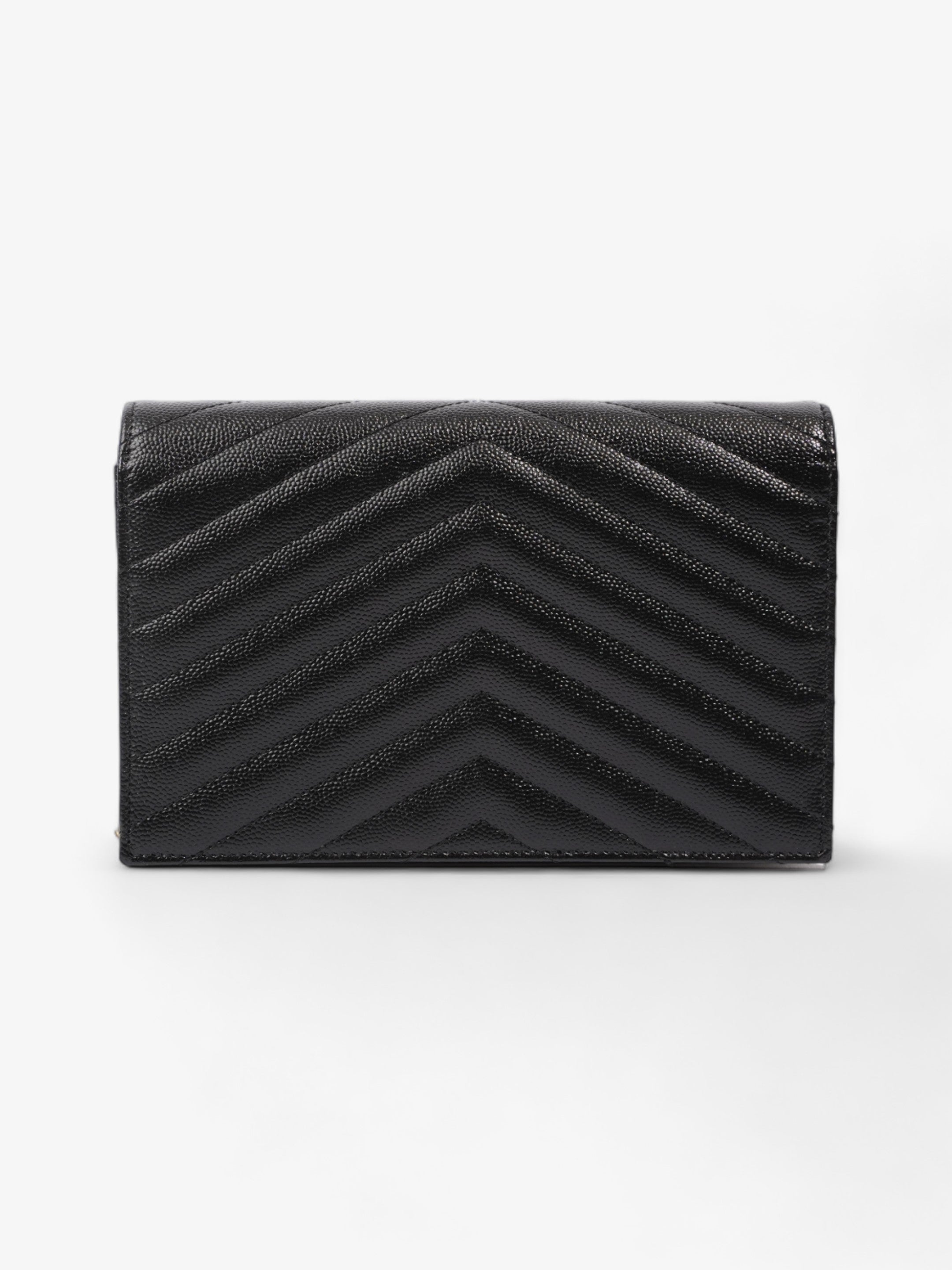 Saint Laurent Cassandra Black Matelasse Leather
