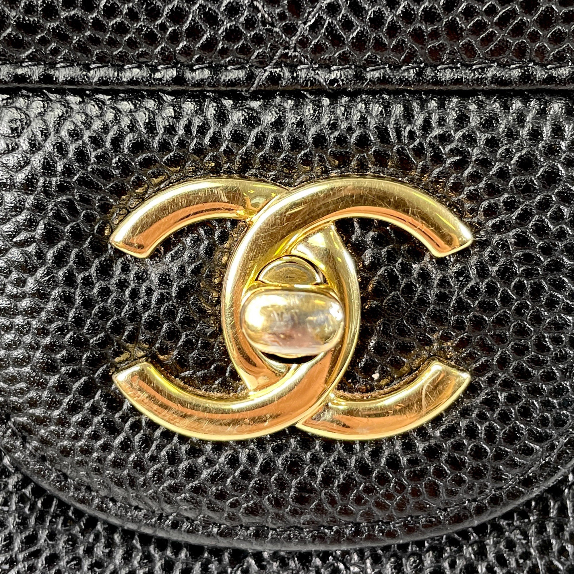 Jumbo Classic Caviar Double Flap