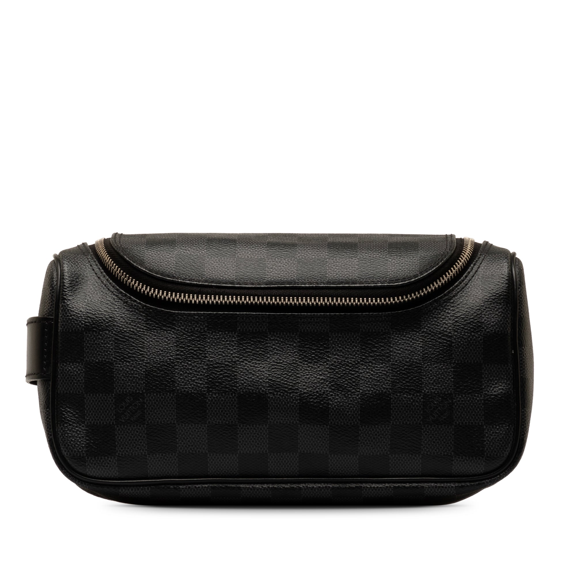 Black Louis Vuitton Damier Graphite Toiletry Pouch