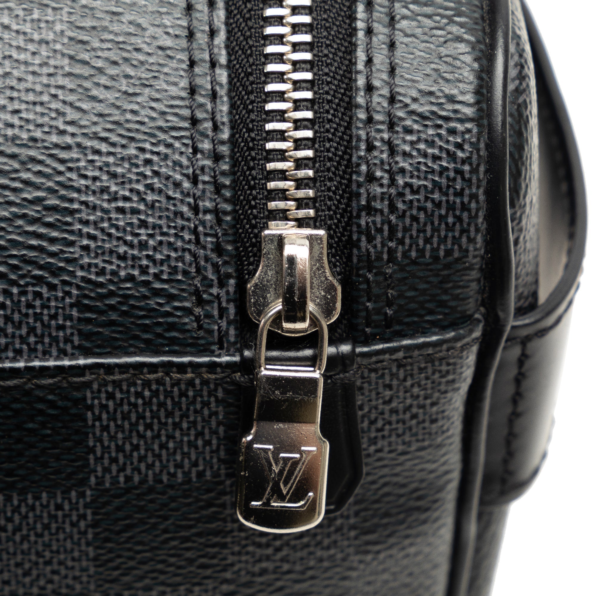 Black Louis Vuitton Damier Graphite Toiletry Pouch