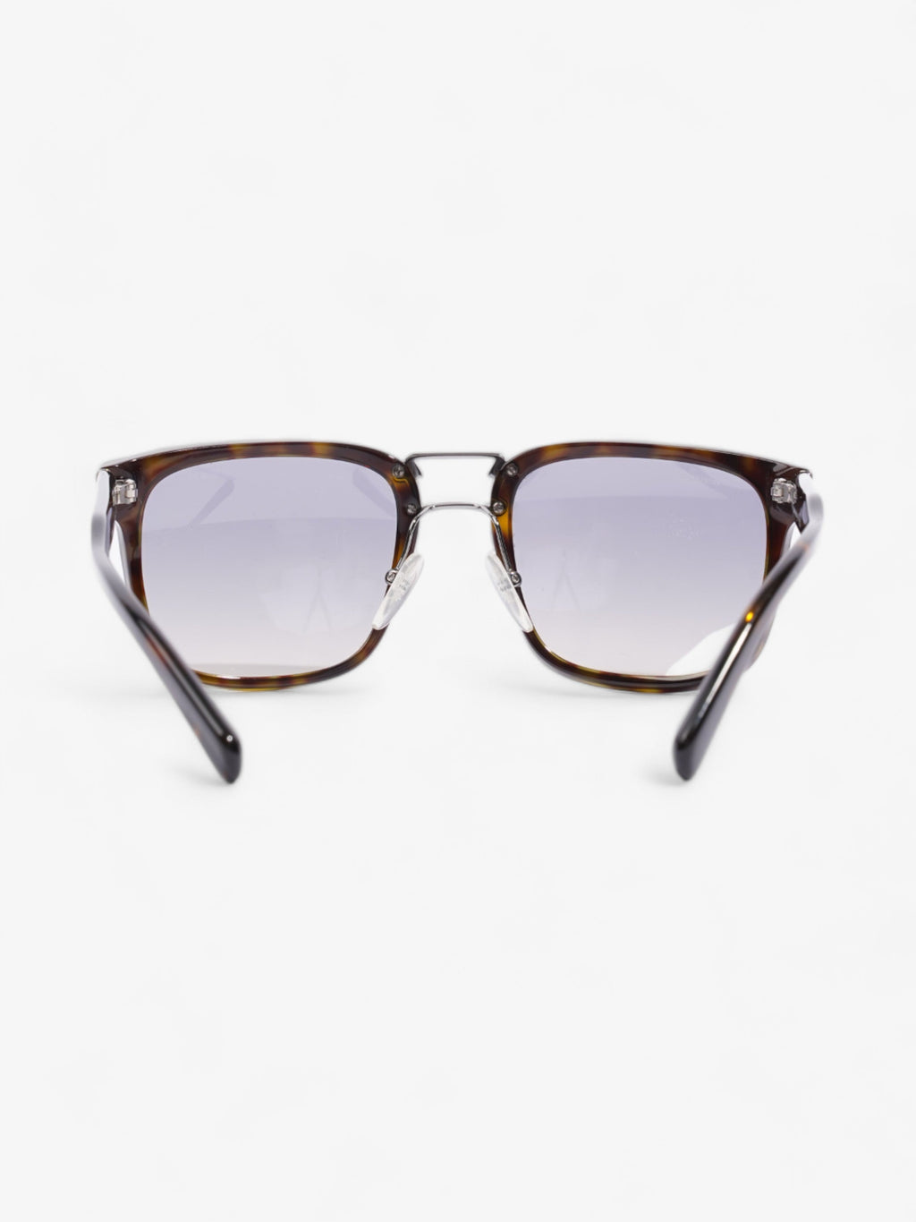 Prada Square Sunglasses Brown  Acetate 145mm