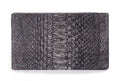 Nancy Gonzales Silver Snakeskin Box Clutch Sale