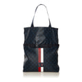 Black Louis Vuitton Monogram Cobalt Stripe Ultralight Bag