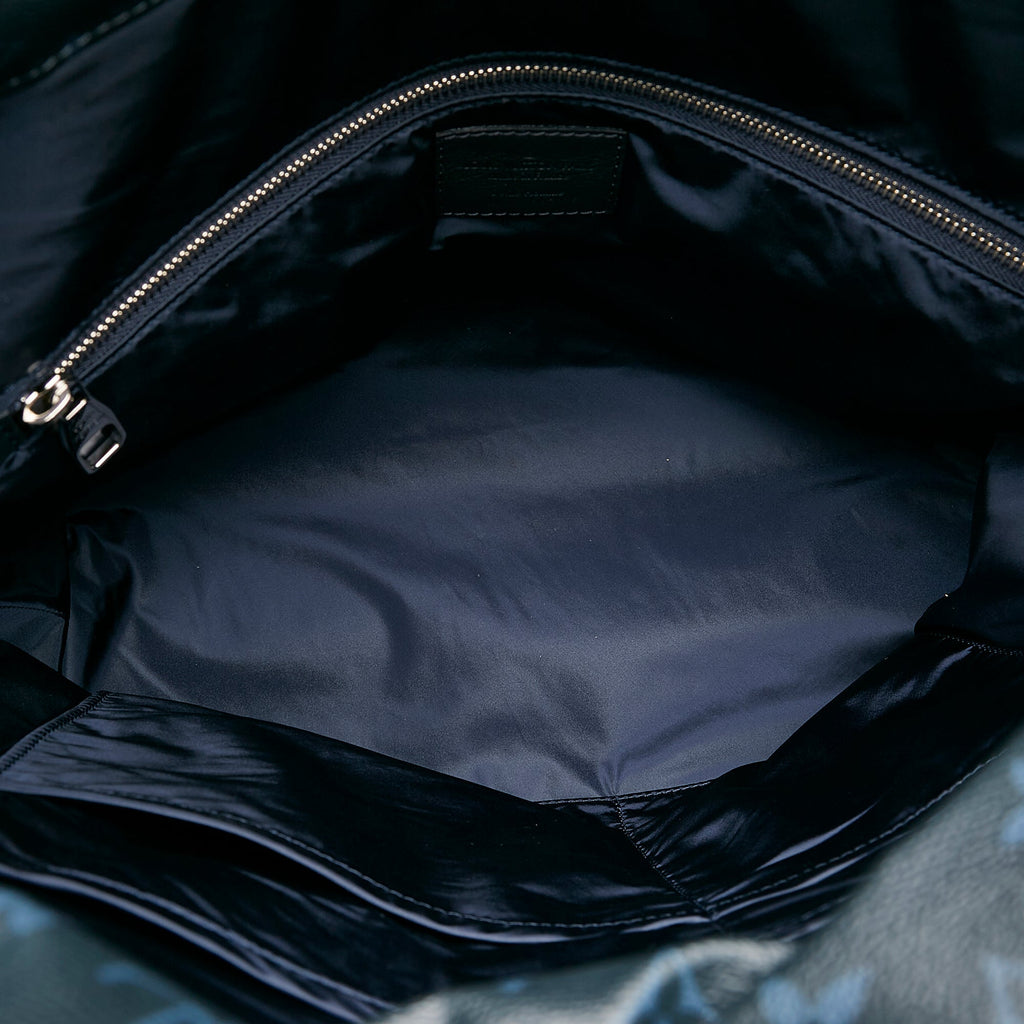 Black Louis Vuitton Monogram Cobalt Stripe Ultralight Bag
