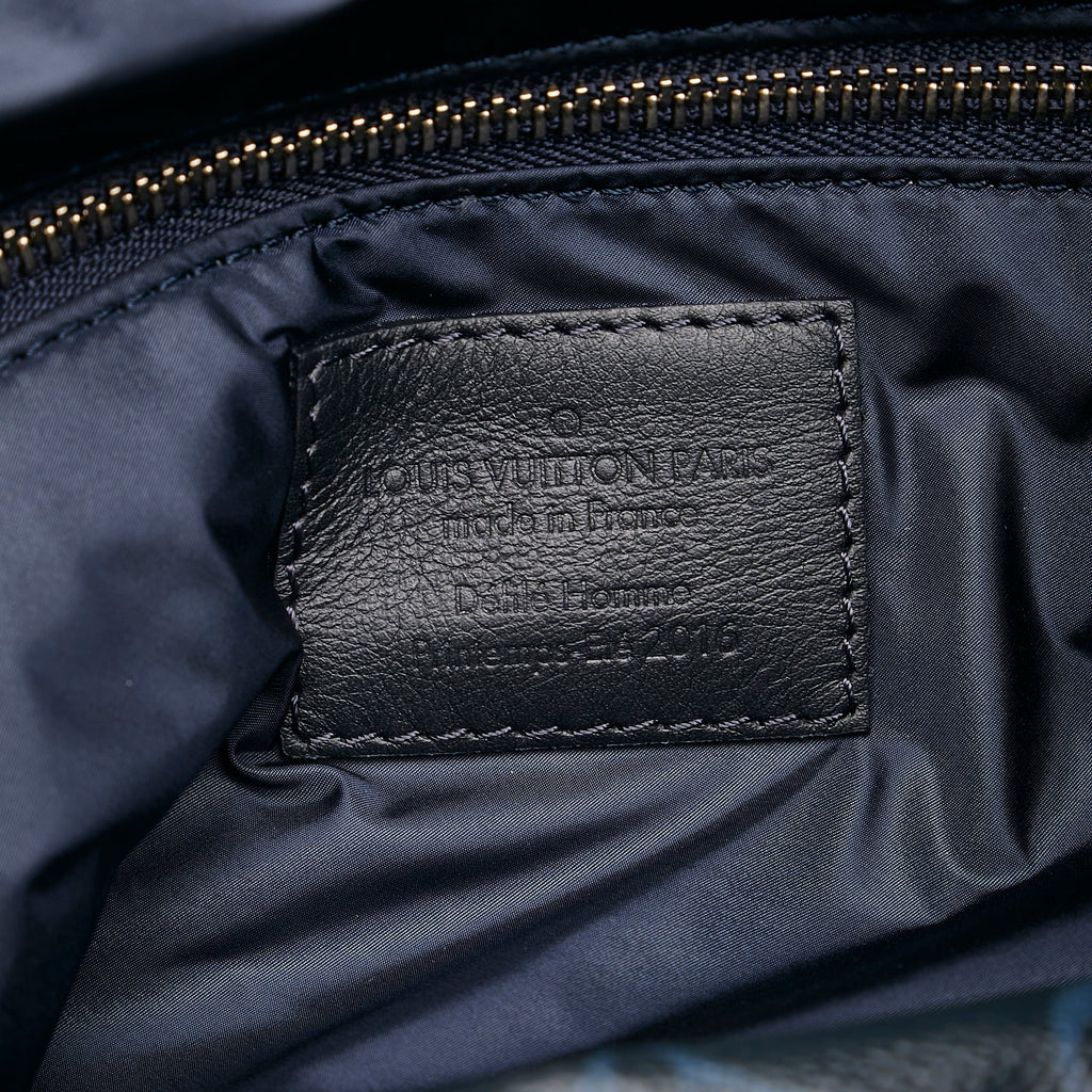 Black Louis Vuitton Monogram Cobalt Stripe Ultralight Bag