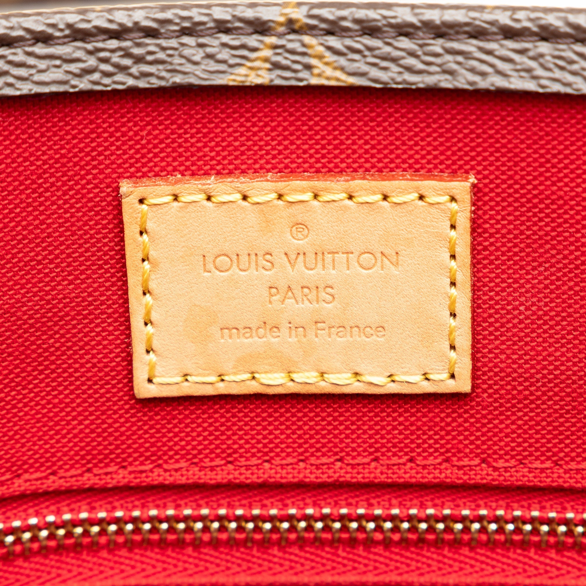 Brown Louis Vuitton Monogram Sac Plat BB Satchel