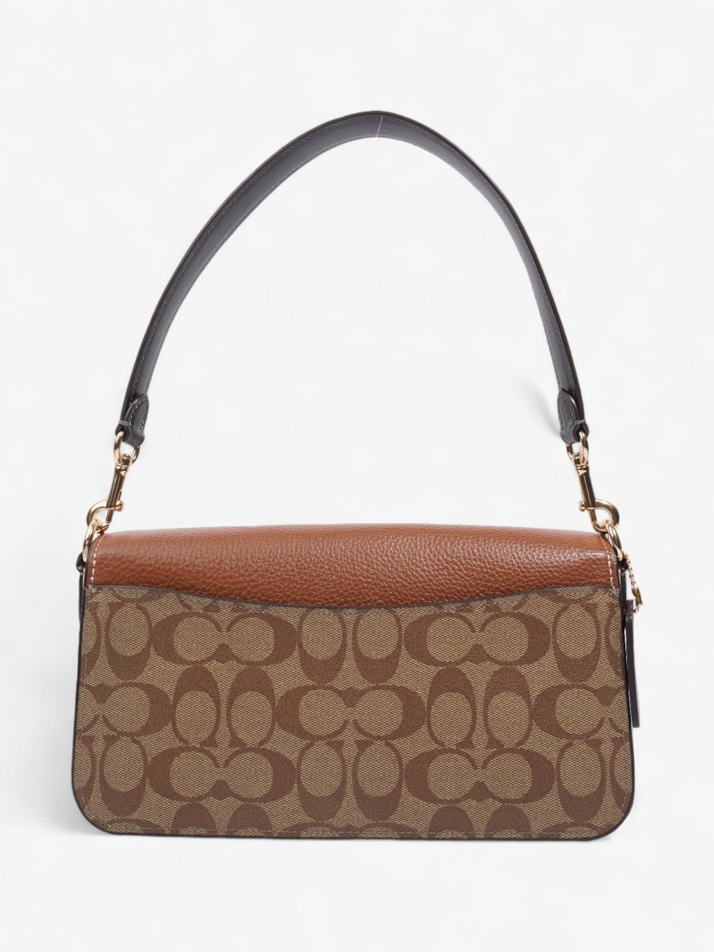 Coach Coach  Rust Brown Coated Canvas Small