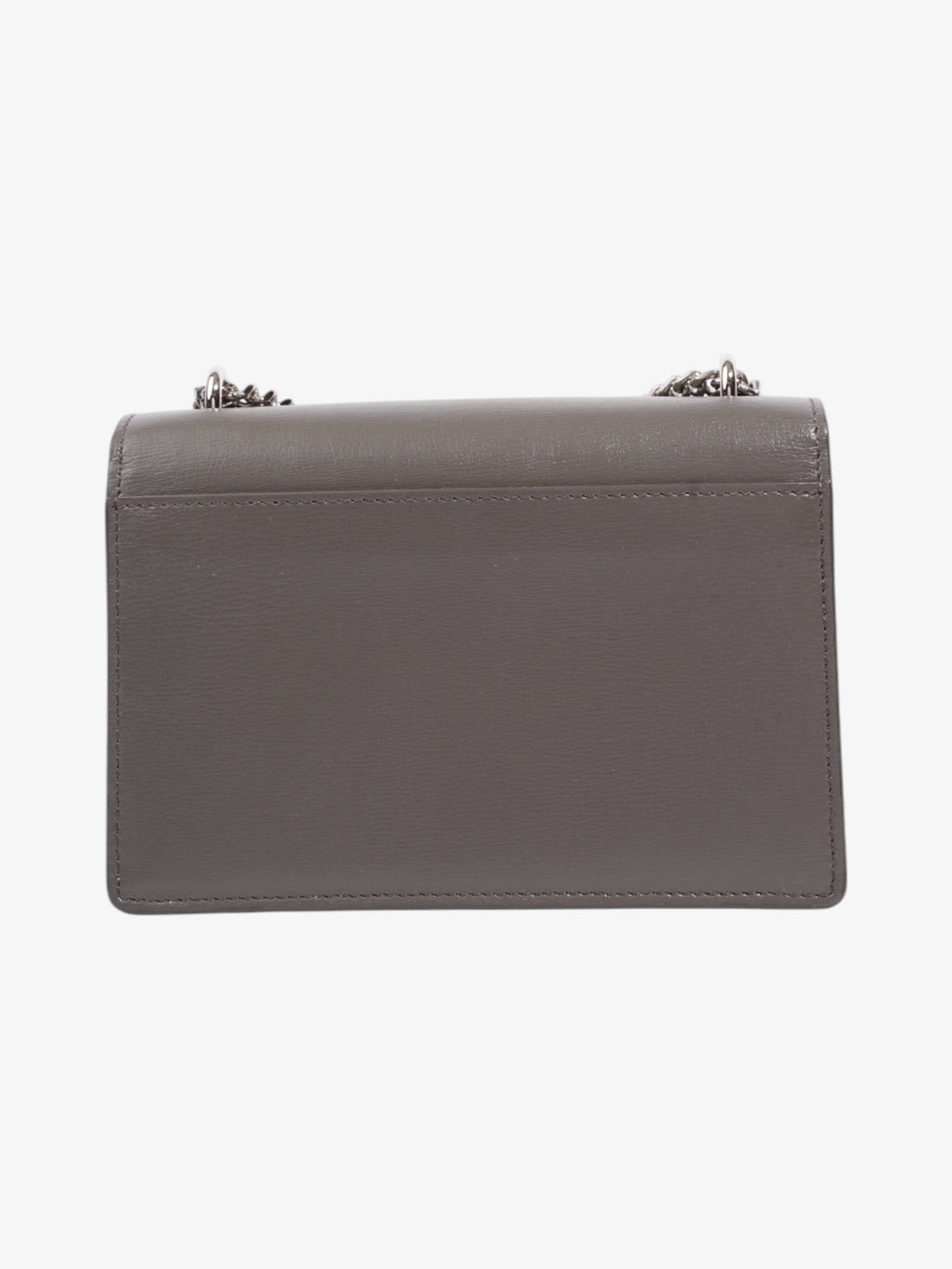 Saint Laurent Sunset Grey Leather Small