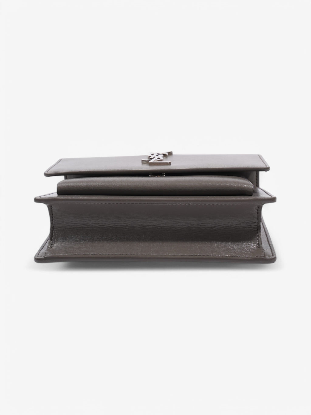 Saint Laurent Sunset Grey Leather Small