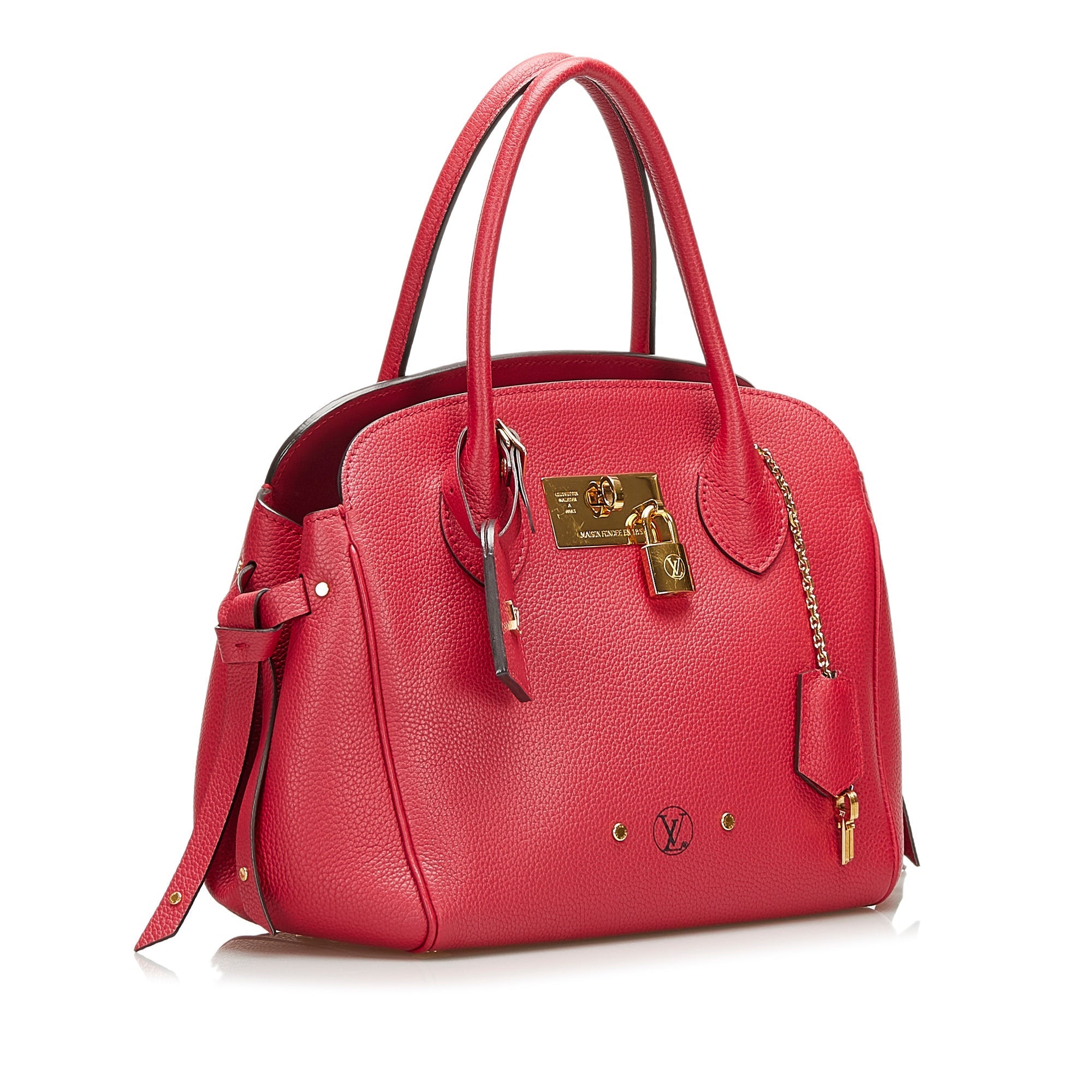 Louis Vuitton Milla PM Red Veau Nuage
