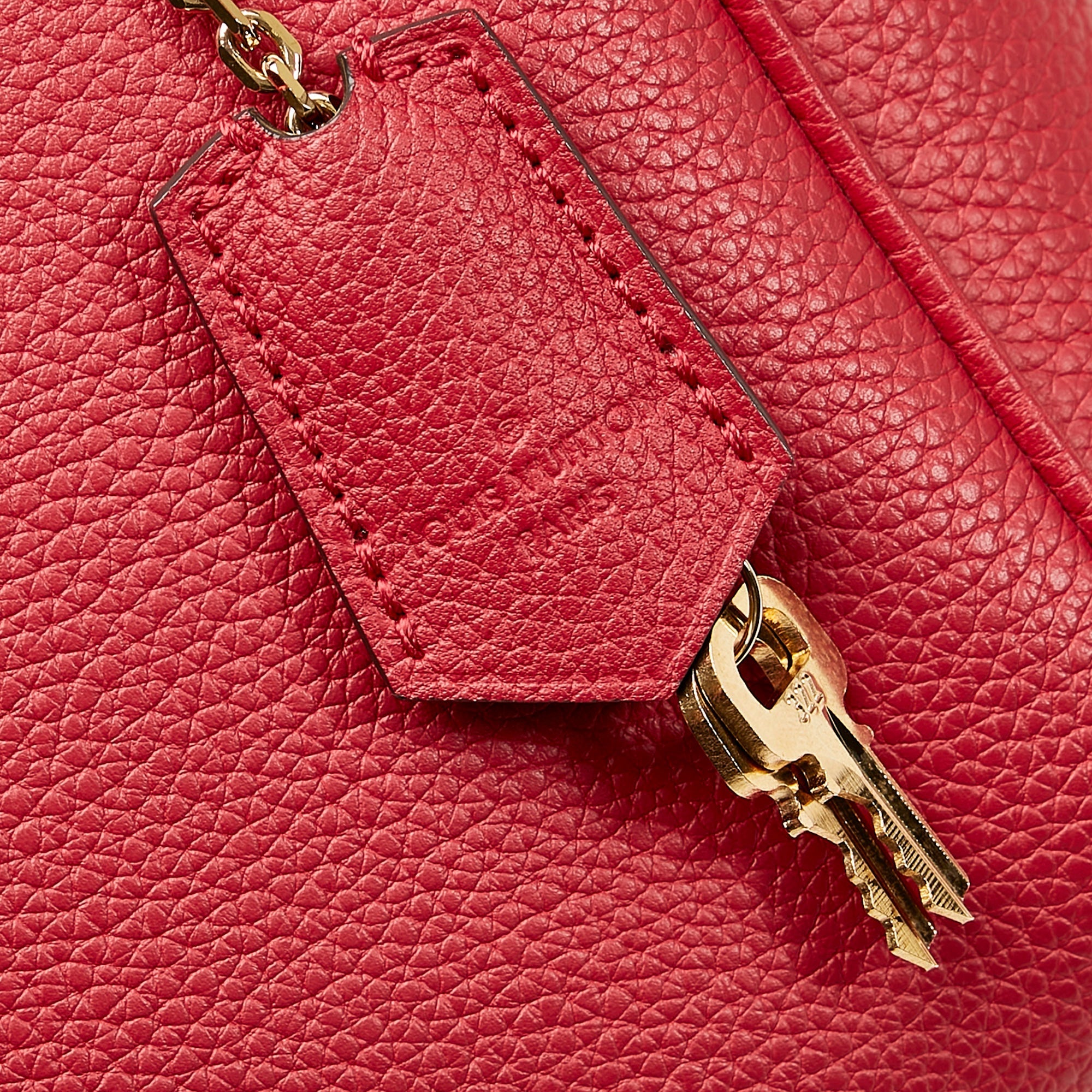 Louis Vuitton Milla PM Red Veau Nuage