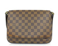 Louis Vuitto Musette Tango Damier Ebene Canvas Bag