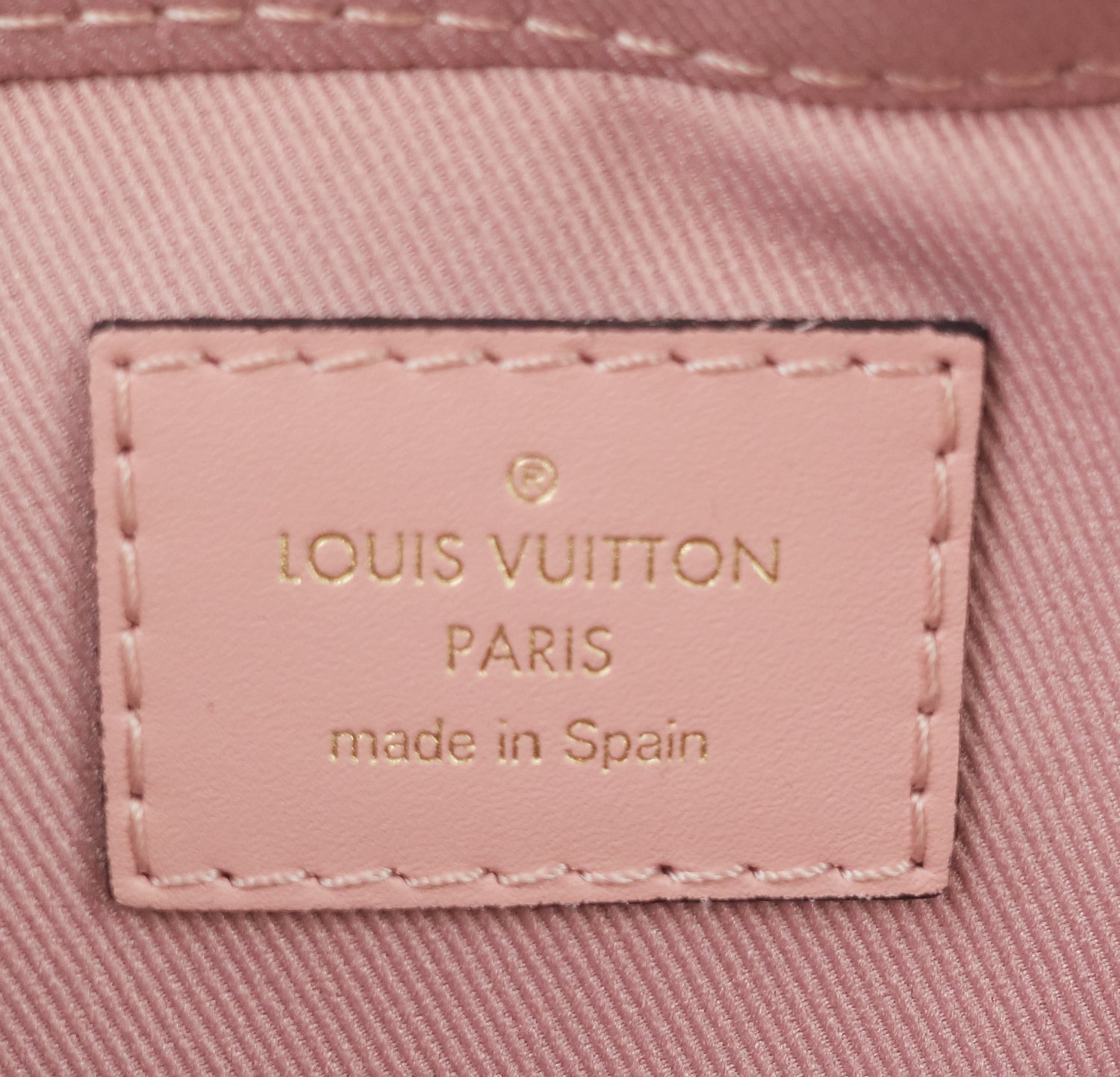 Louis Vuitto Saintonge Monogram Canvas and Calf Leather Bag