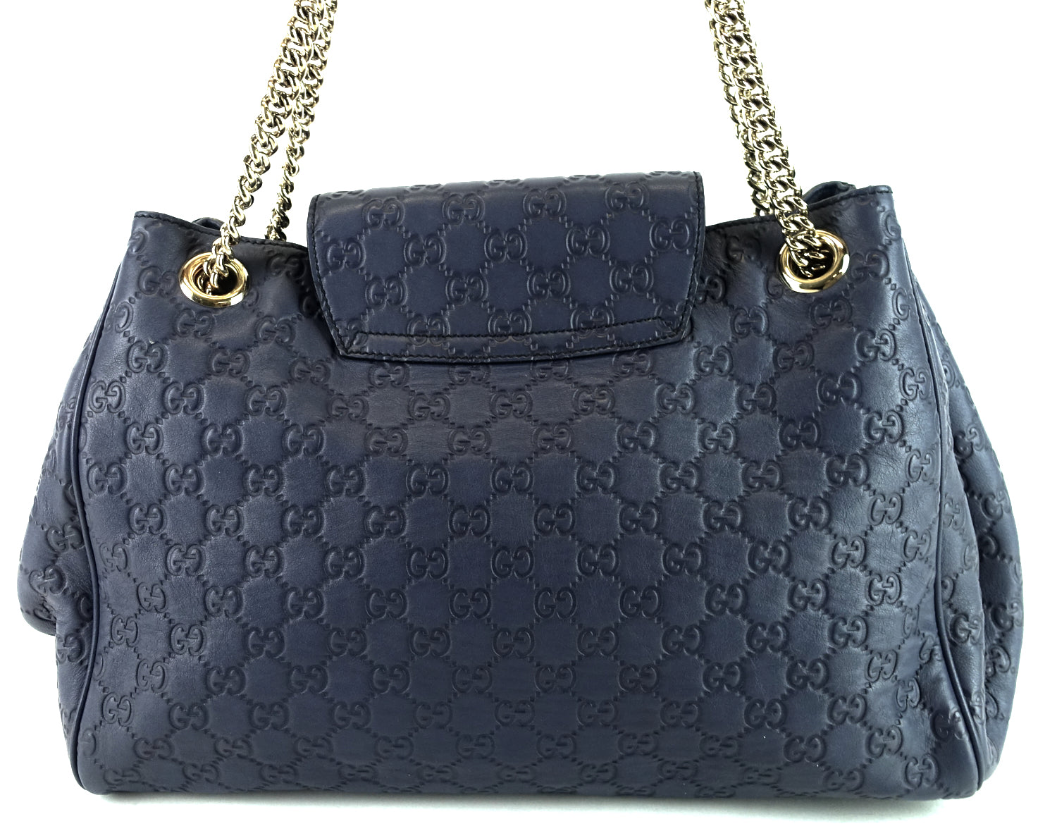 Gucci Emily Large Guccissima Leather Flap Bag