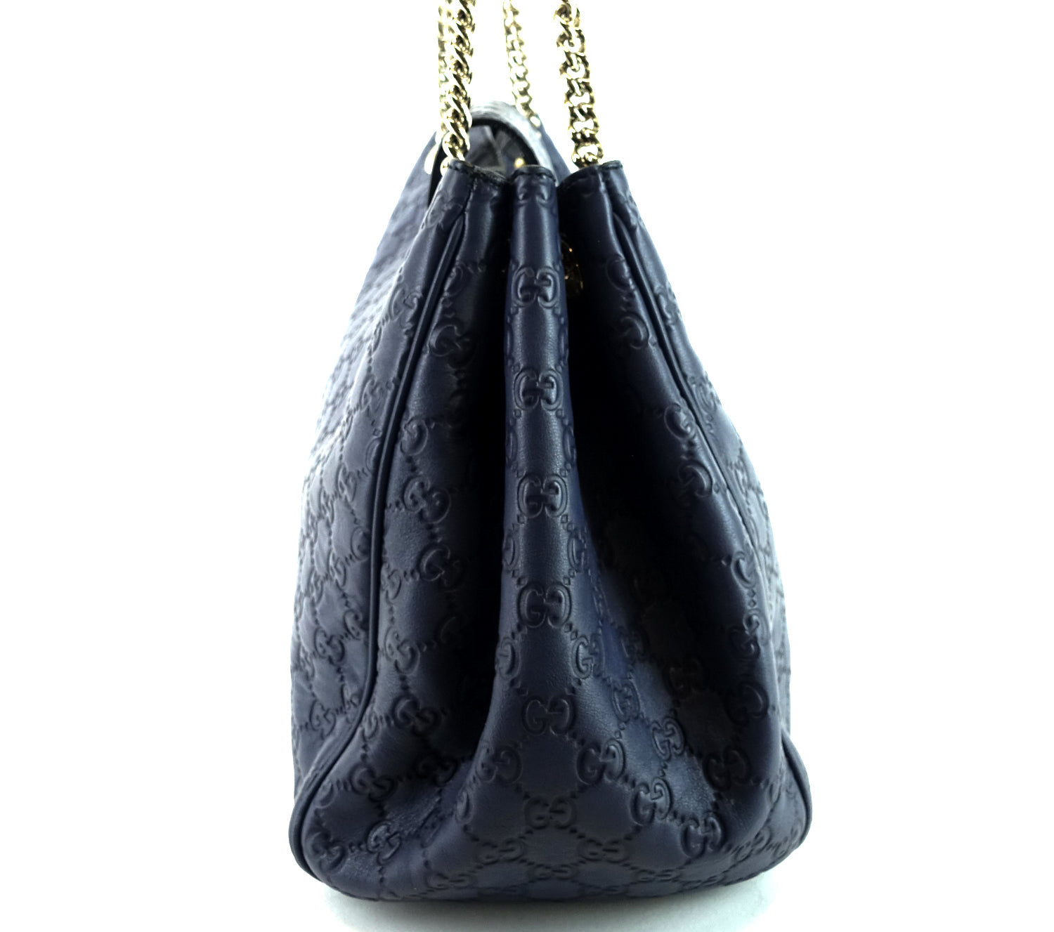 Gucci Emily Large Guccissima Leather Flap Bag