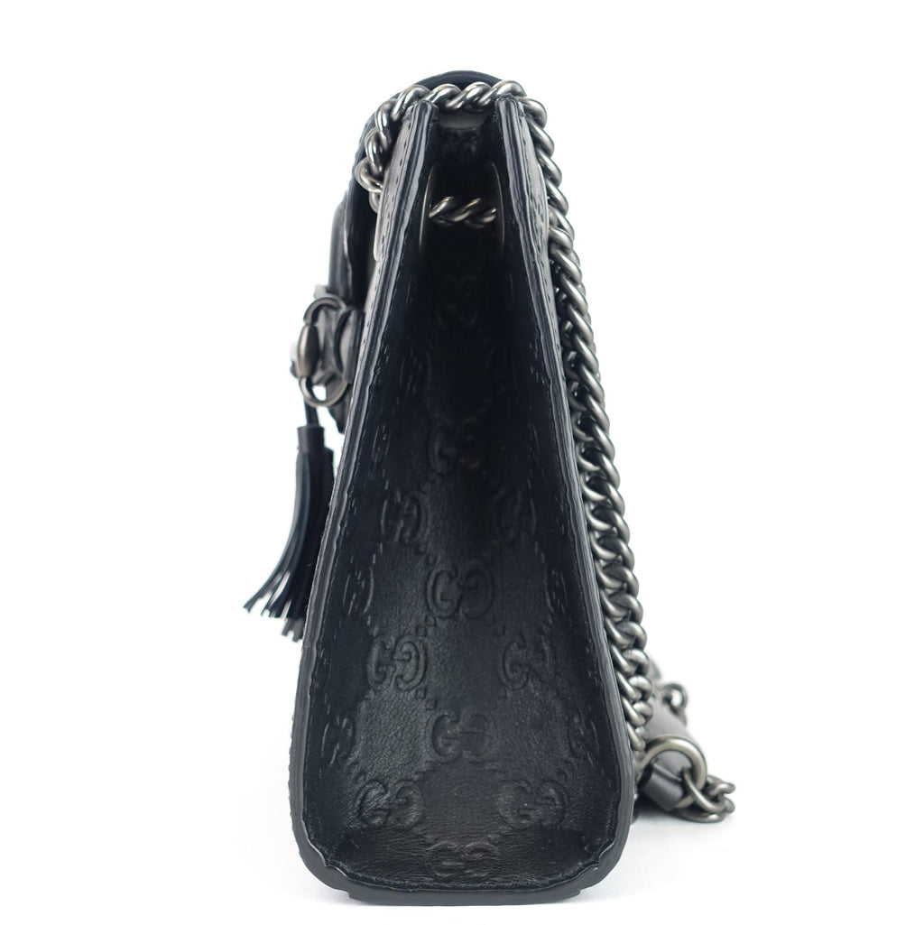 Gucci Emily Small Guccissima Leather Flap Bag
