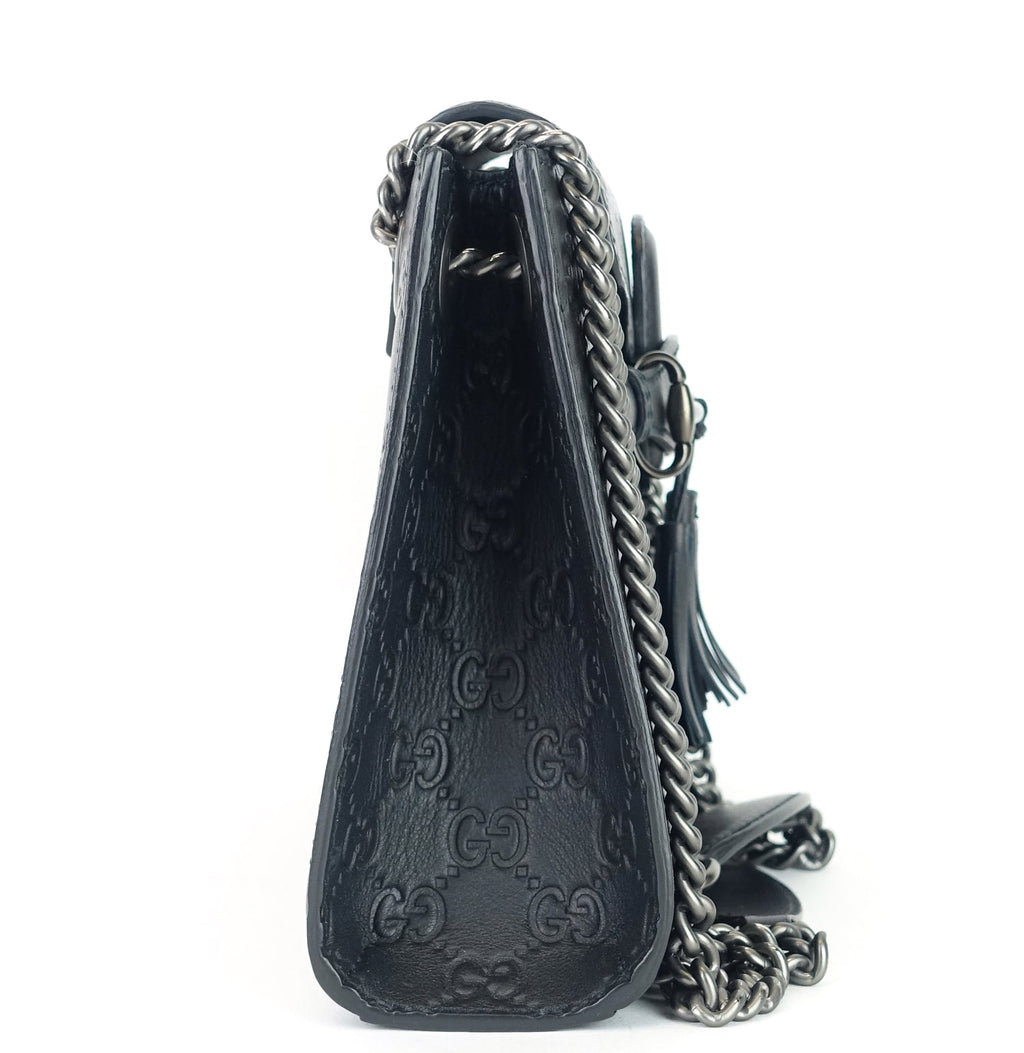 Gucci Emily Small Guccissima Leather Flap Bag