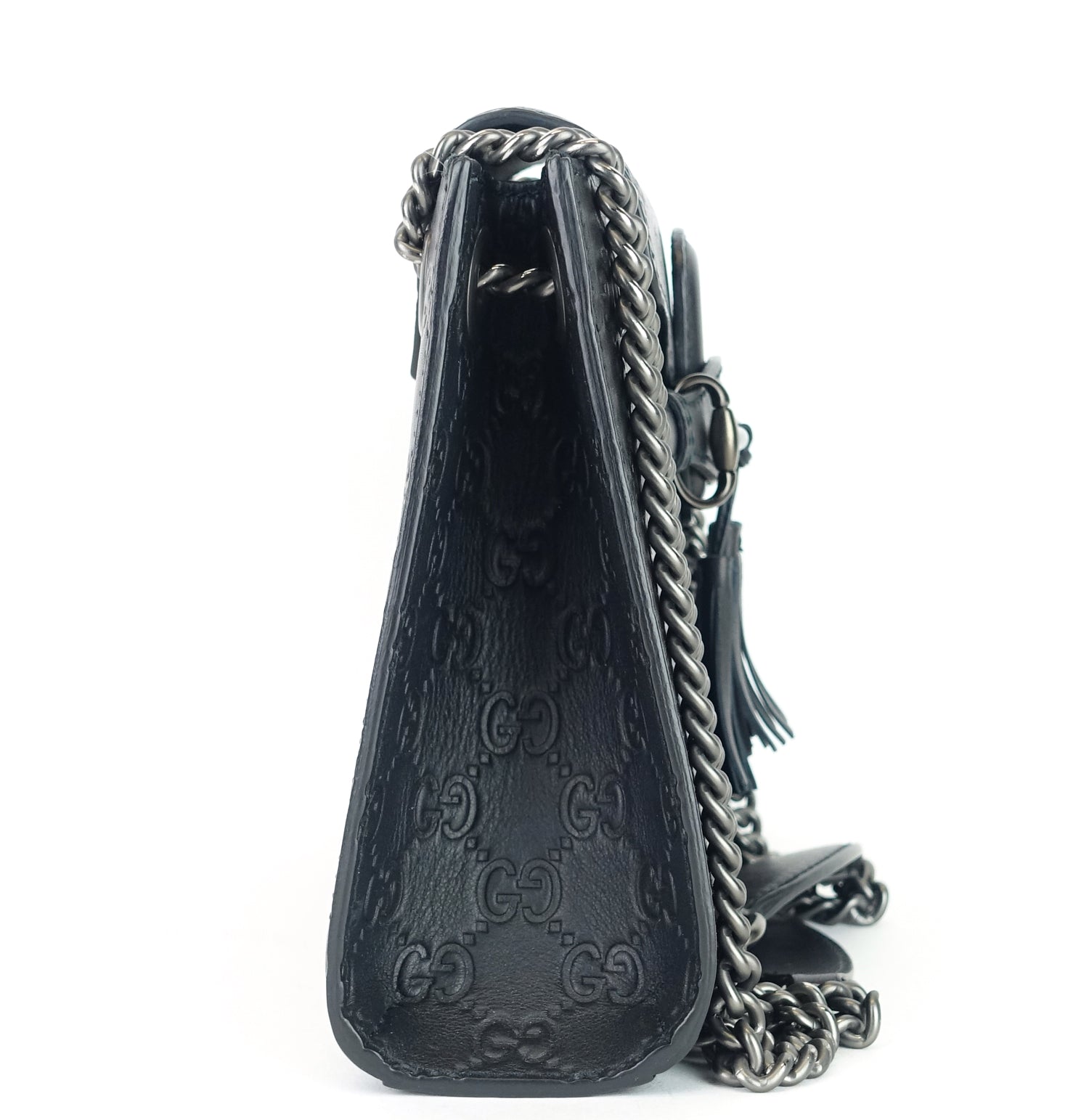 Gucci Emily Small Guccissima Leather Flap Bag
