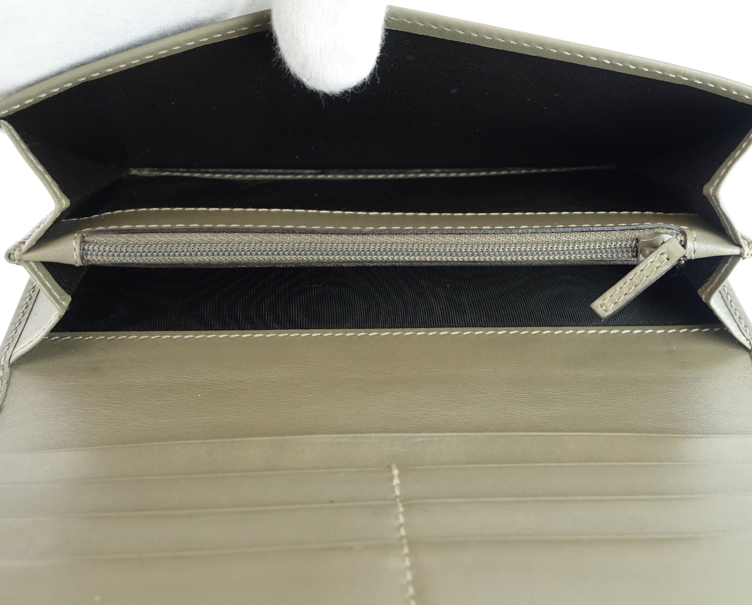 Gucci Monogram Canvas Continental Wallet