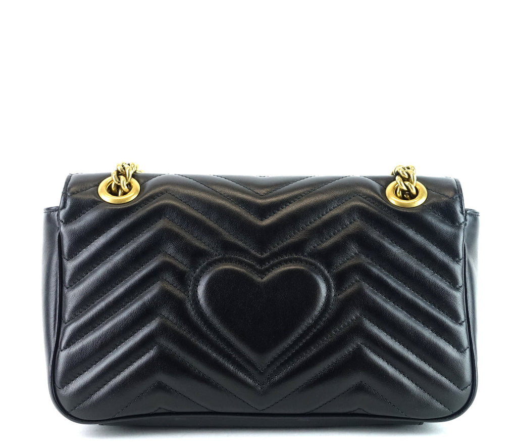 Gucci Marmont Matelasse Chevron Leather Small Bag