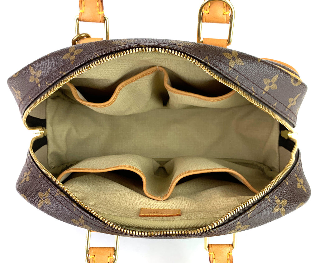 Louis Vuitto Deauville Monogram Canvas Handbag