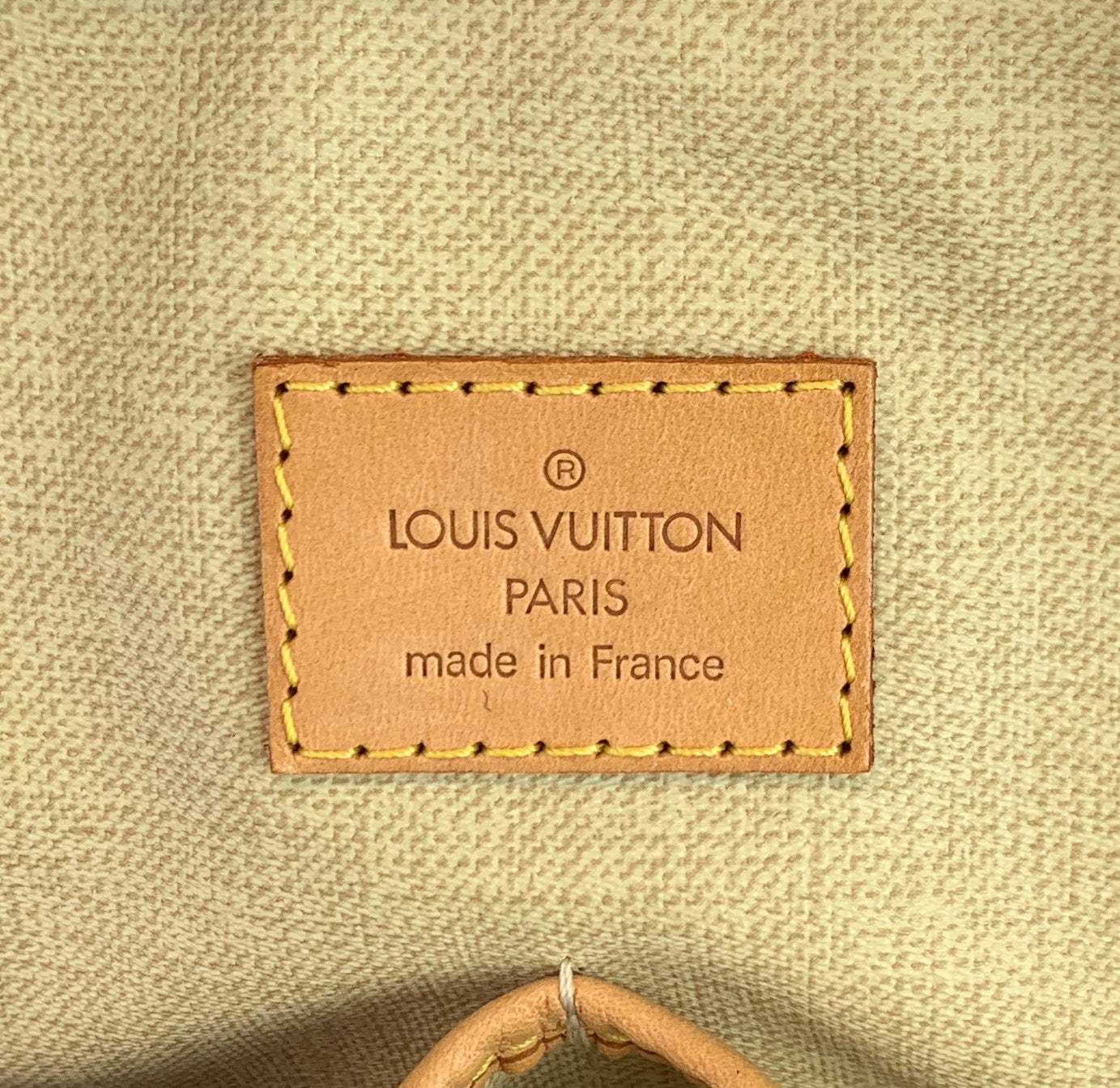 Louis Vuitto Deauville Monogram Canvas Handbag