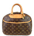 Louis Vuitto Deauville Monogram Canvas Handbag