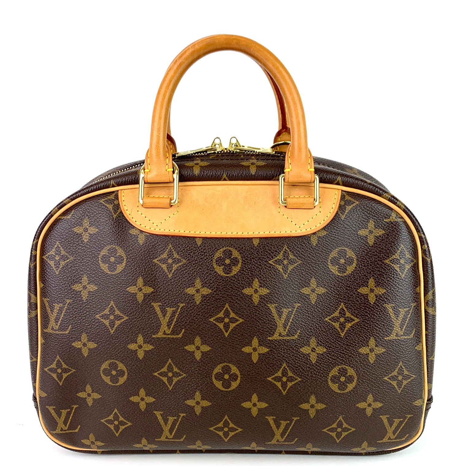 Louis Vuitto Deauville Monogram Canvas Handbag