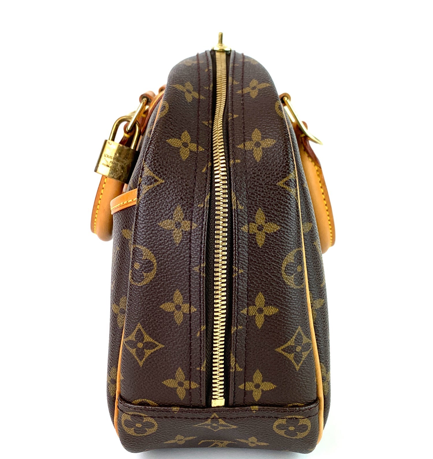 Louis Vuitto Deauville Monogram Canvas Handbag