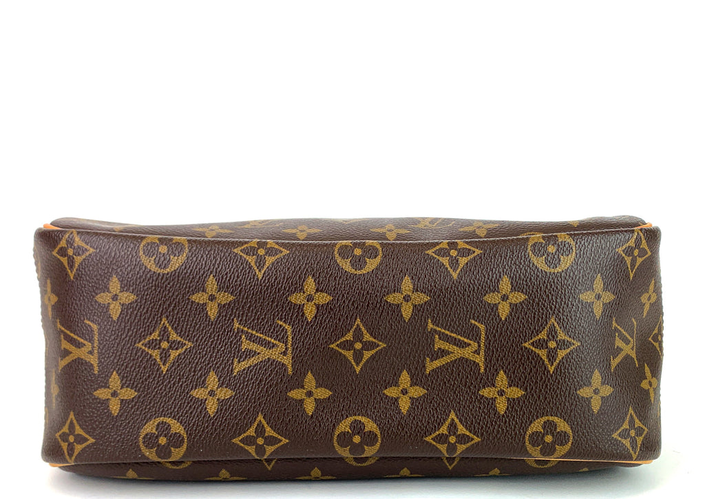 Louis Vuitto Deauville Monogram Canvas Handbag