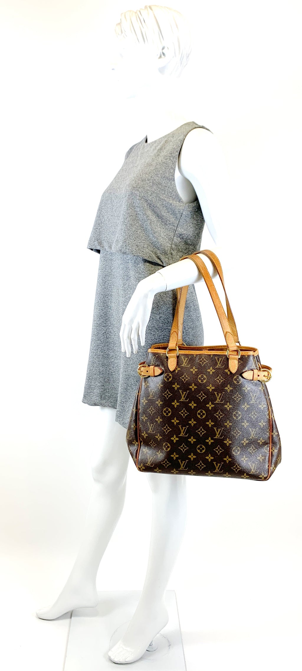 Louis Vuitto Batignolles Monogram Canvas Handbag