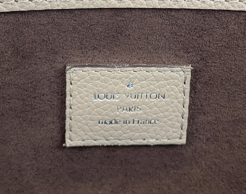 Louis Vuitto Babylone PM Mahina Leather Handbag