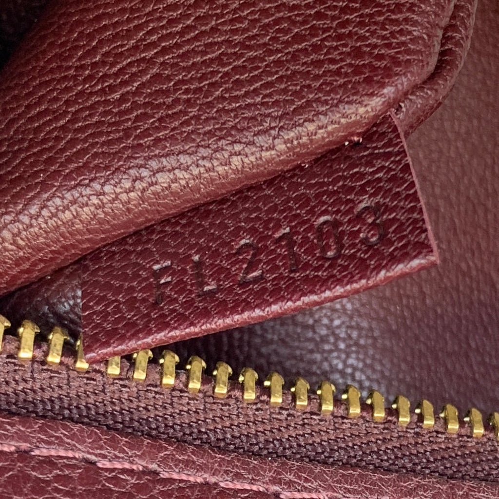 Louis Vuitto Lockit MM Monogram Canvas Handbag