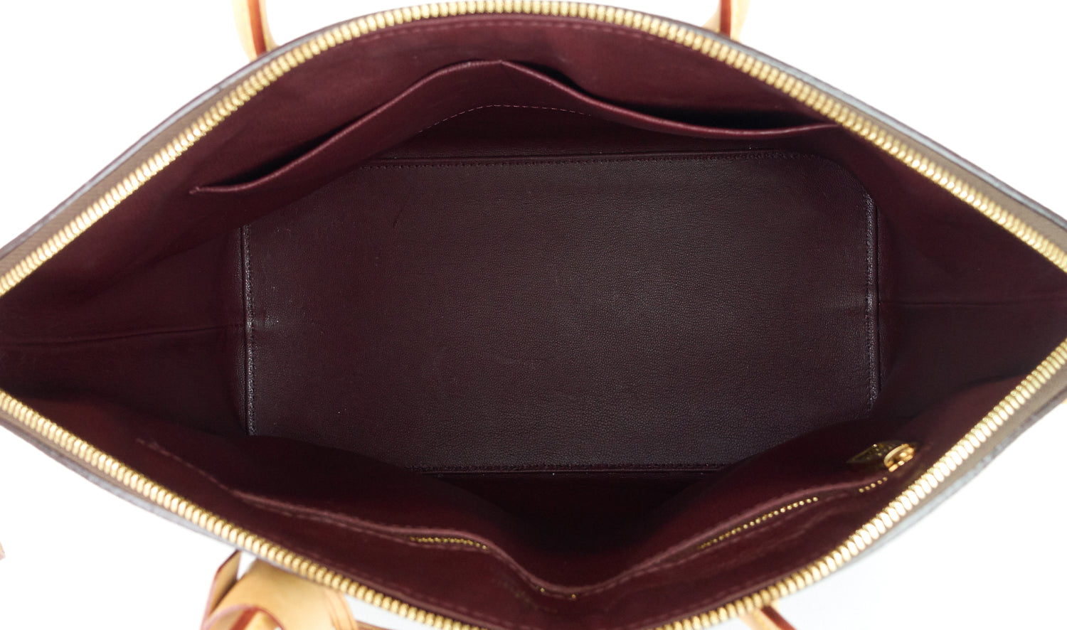 Louis Vuitto Lockit MM Monogram Canvas Handbag