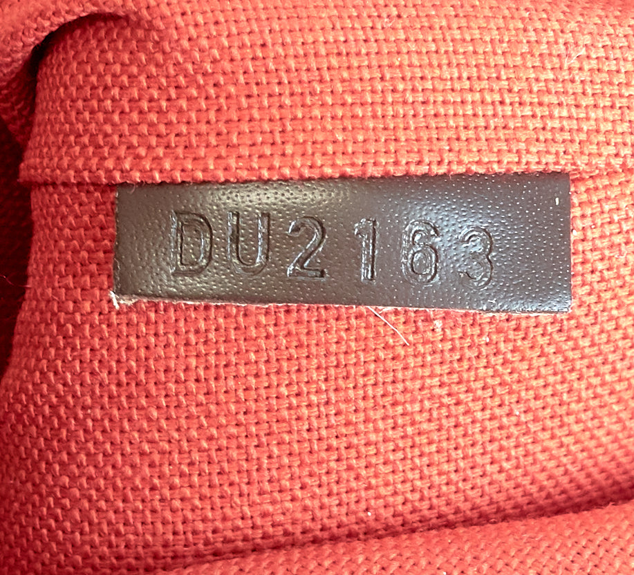 Louis Vuitto Bloomsbury PM Damier Ebene Canvas Bag