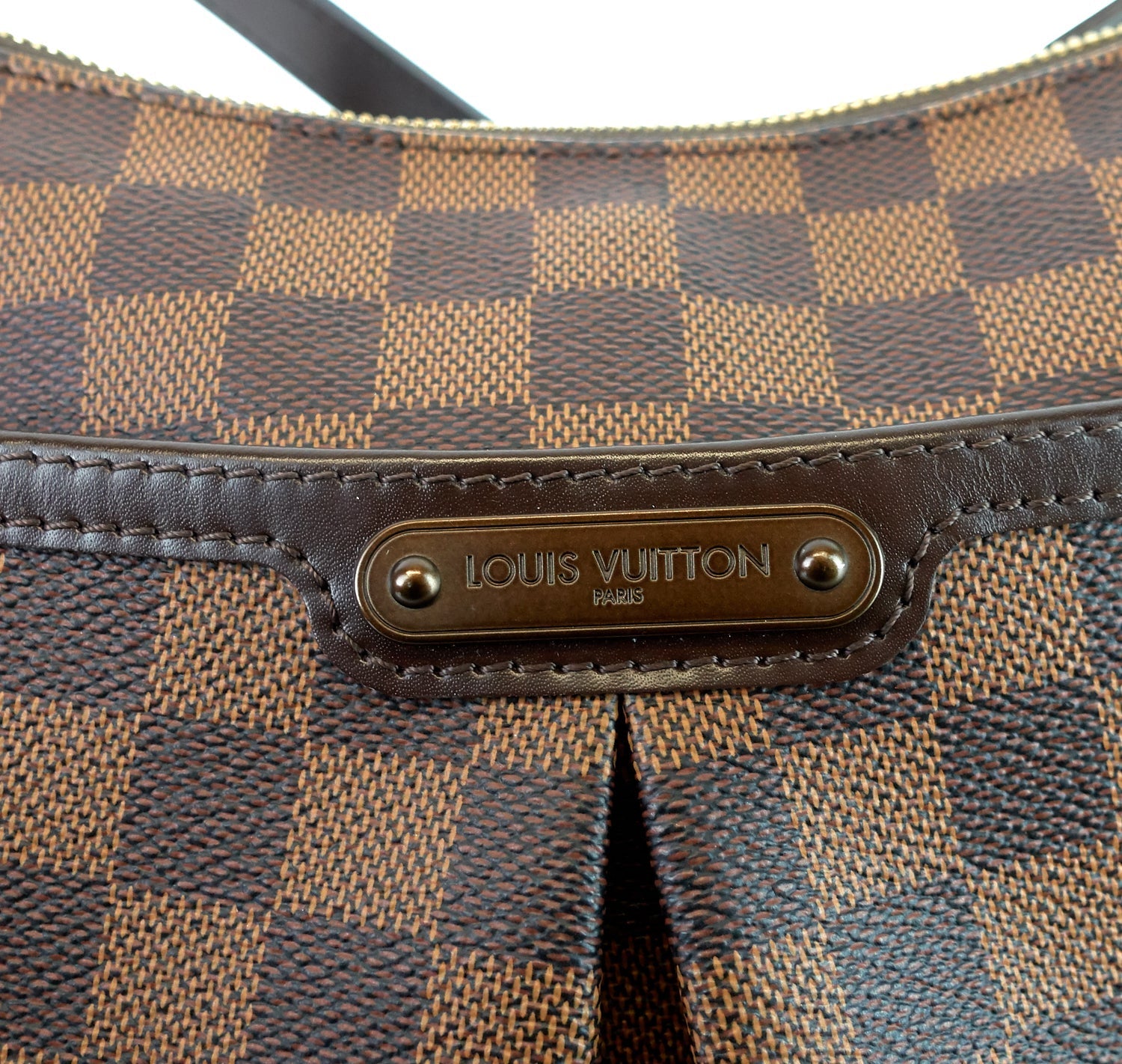 Louis Vuitto Bloomsbury PM Damier Ebene Canvas Bag