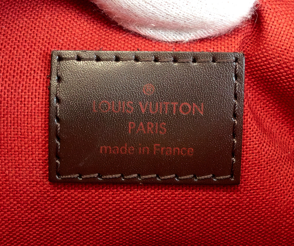 Louis Vuitto Bloomsbury PM Damier Ebene Canvas Bag