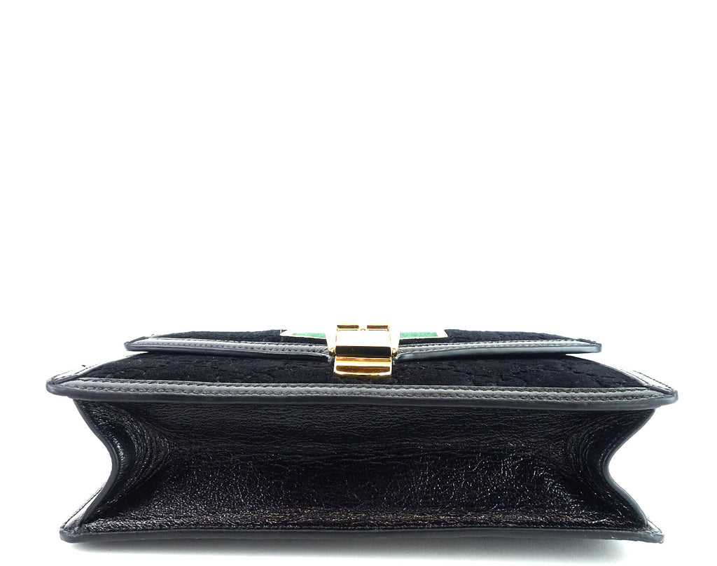 Gucci Sylvie Small Monogram Velvet Bag