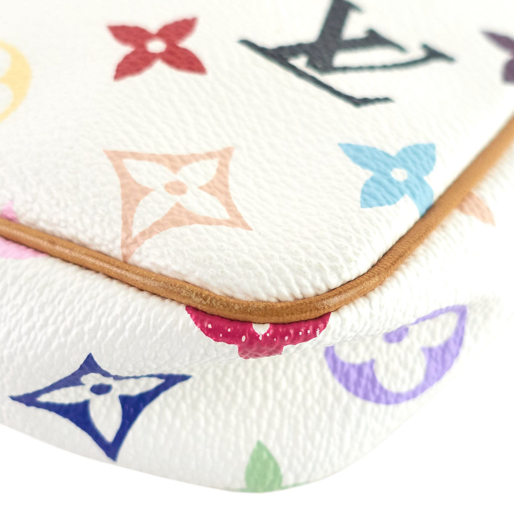 Louis Vuitto Pochette Accessoires Monogram Multicolore Canvas Bag
