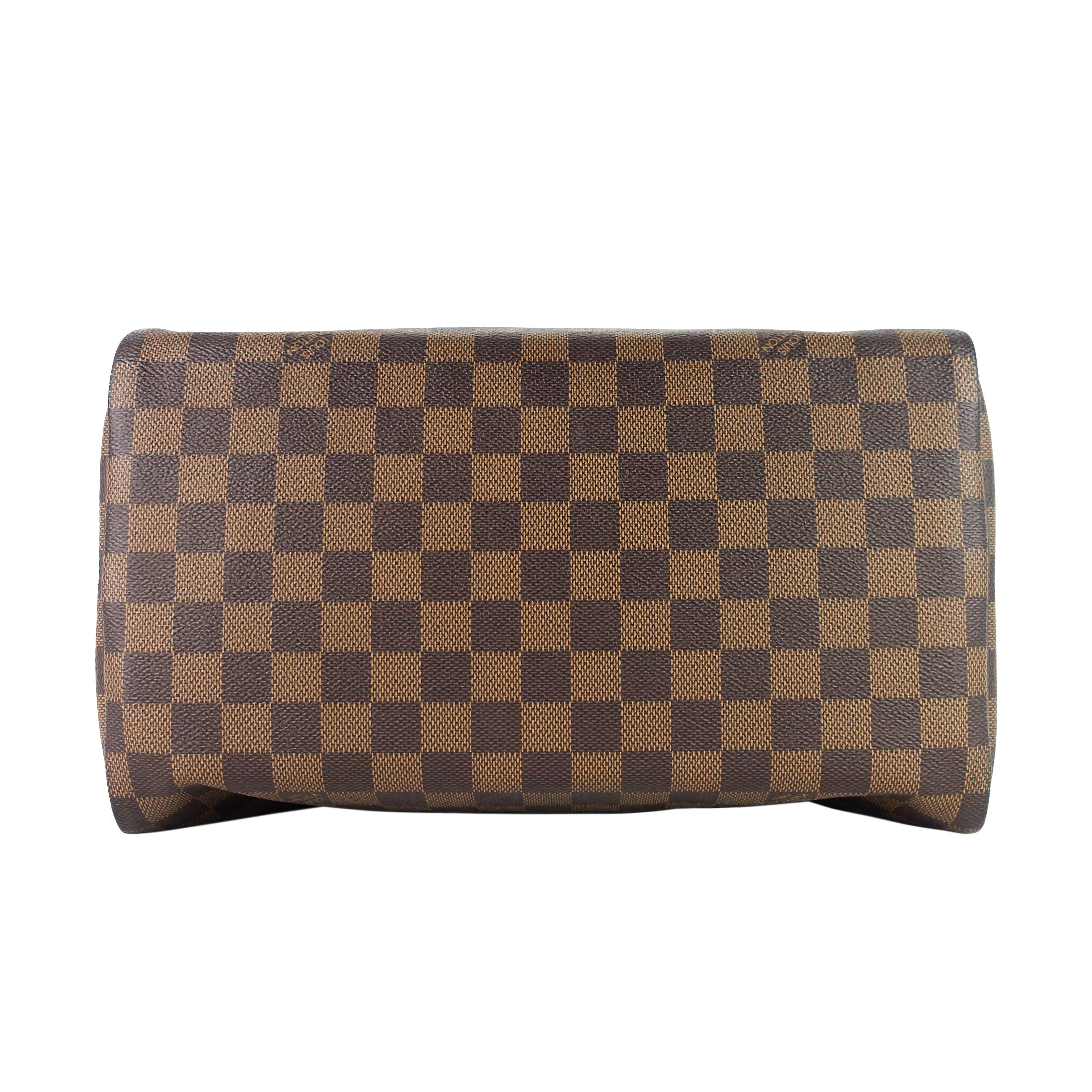 Louis Vuitto Speedy 30 Damier Ebene Canvas Bag