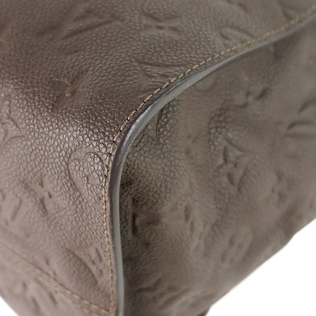 Louis Vuitto Lumineuse Monogram Empreinte Leather Bag