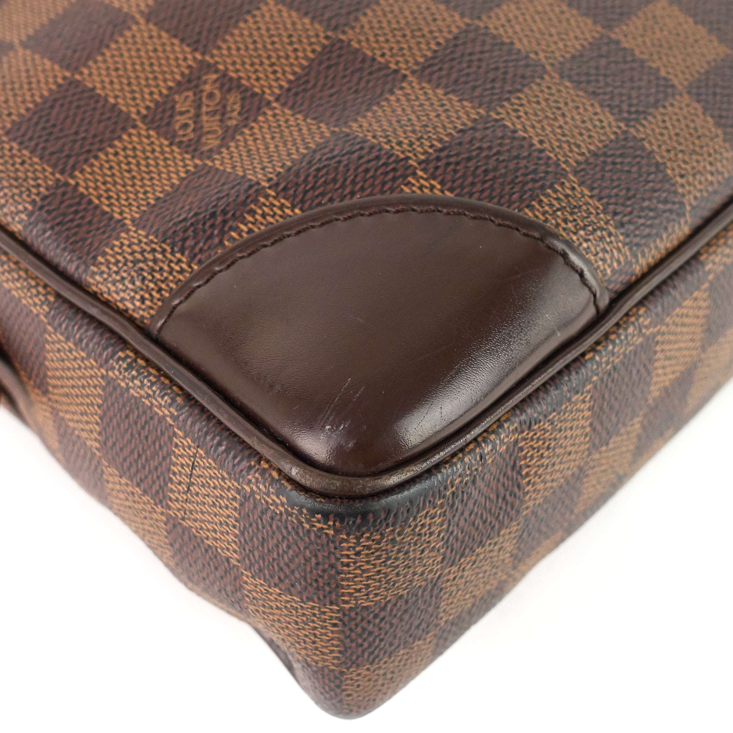 Louis Vuitto Porte-Documents Voyage GM Damier Ebene Canvas Briefcase Bag