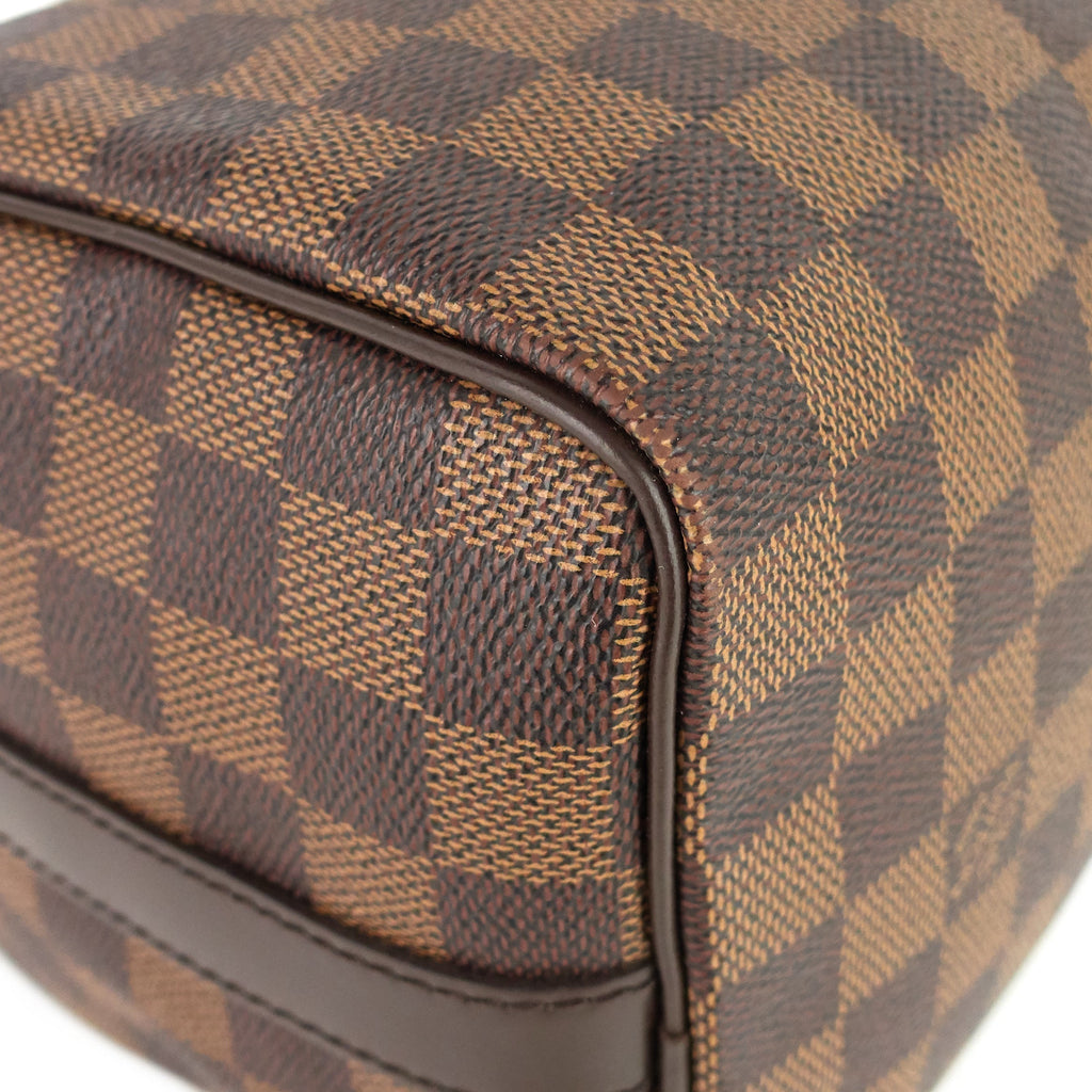 Louis Vuitto Speedy BandouliÃ¨re 25 Damier Ebene Canvas Bag