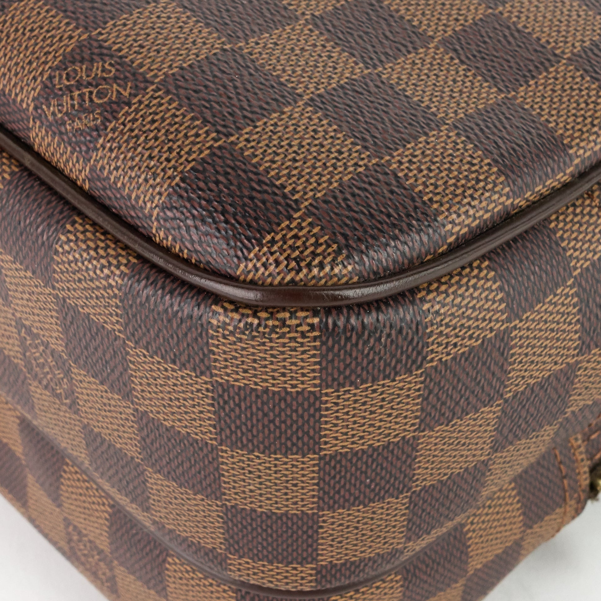 Louis Vuitto Reporter PM Damier Ebene Canvas Messenger Bag