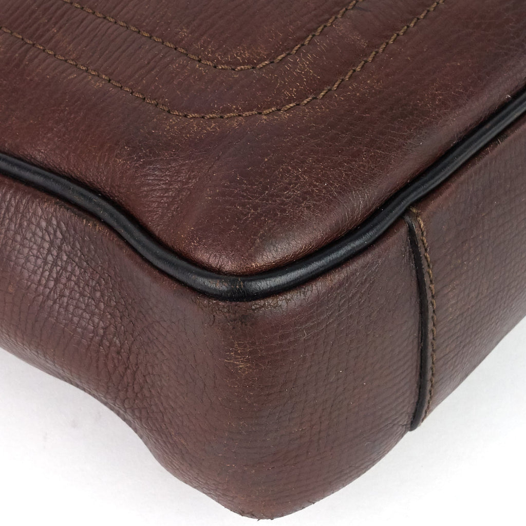 Louis Vuitto Utah Huron Leather Work Bag