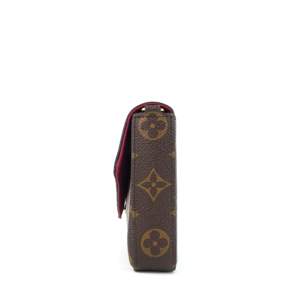 Louis Vuitto FÃ©licie Pochette Monogram Canvas Bag