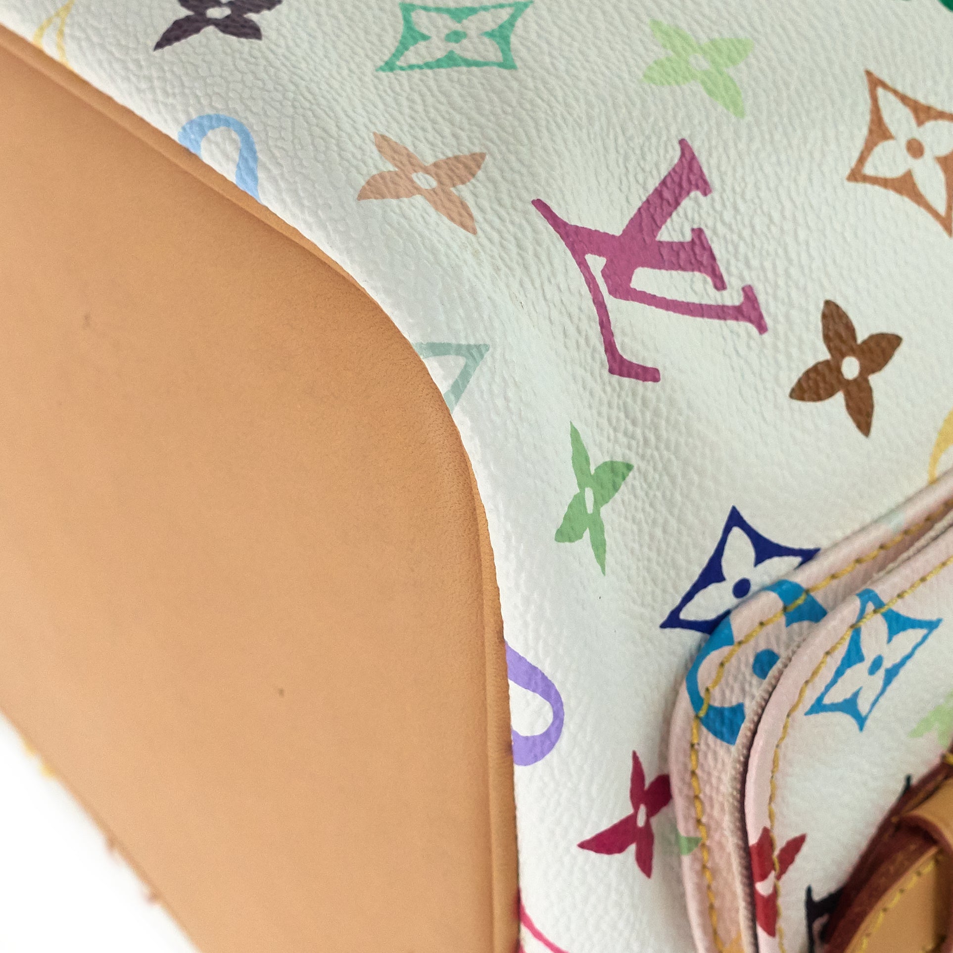 Louis Vuitto Petit NoÃ© Monogram Multicolore Canvas Bag