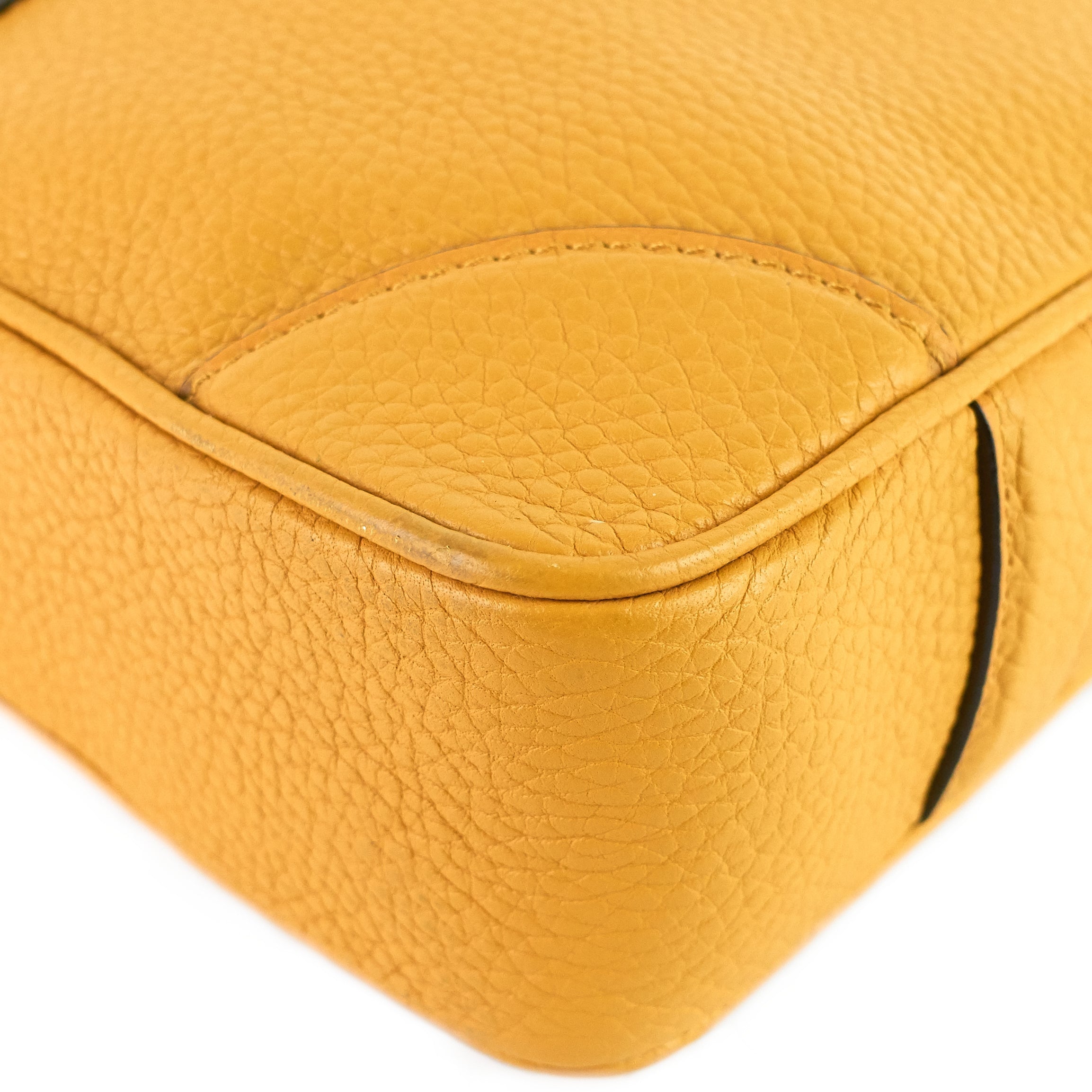 Louis Vuitto Porte-Documents Voyage PM Yellow Taurillon Leather Briefcase Bag