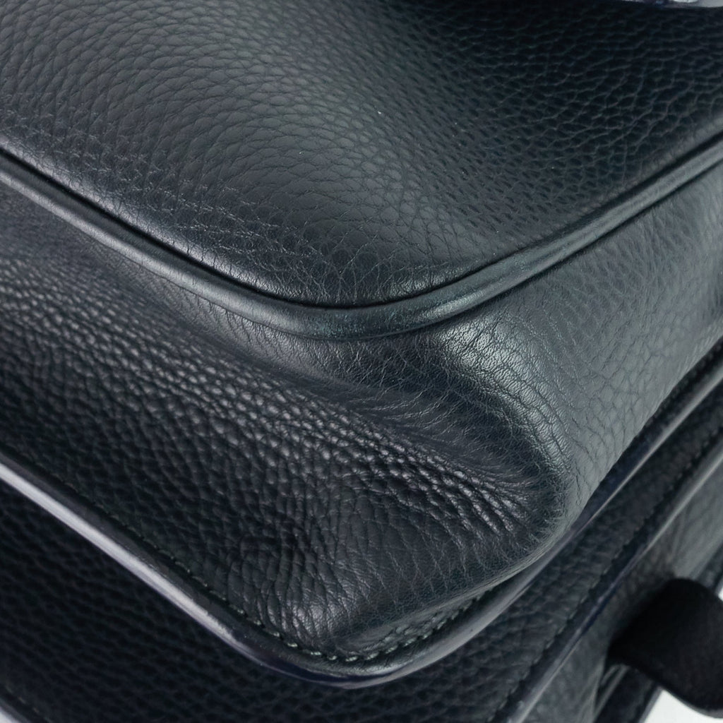 Louis Vuitto Stelios Naxos Leather Messenger Bag
