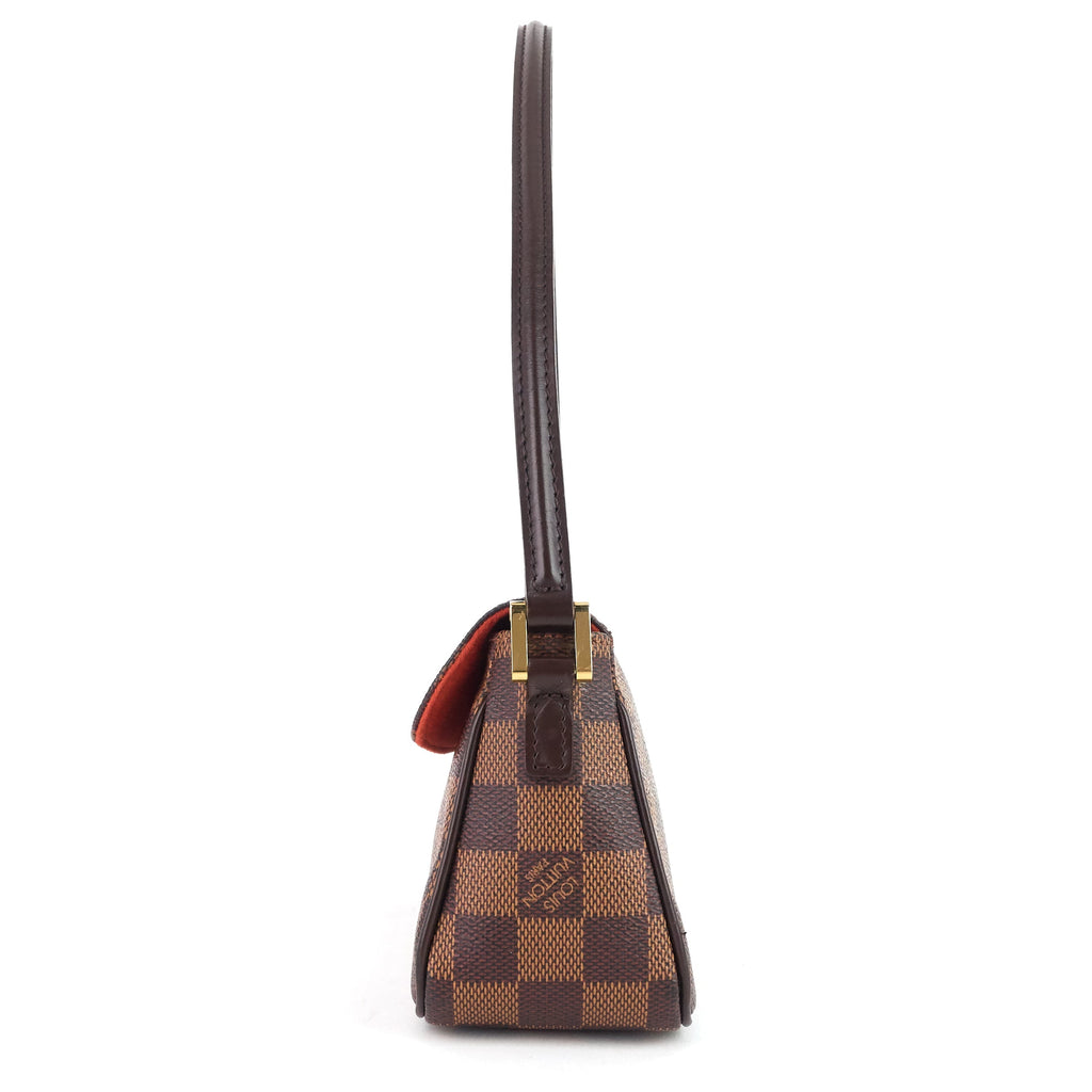 Louis Vuitto Recoleta Damier Ebene Canvas Bag